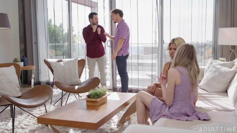 Adult Time: Čas pro dospělé - nadržená sexy manželka Scarlett Sage vyměňuje manžela...