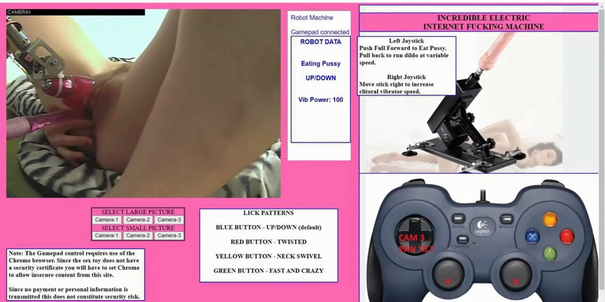 Robot Love: Debbie fait l'incroyable machine à baiser sur Internet