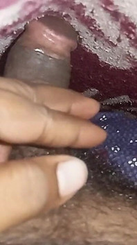 Indian Boy Bathroom Masterbate with Kissing Wife