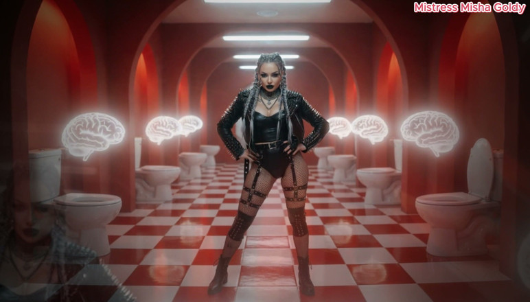 Goddess Misha Goldy: Aklını tuvaletime çevir