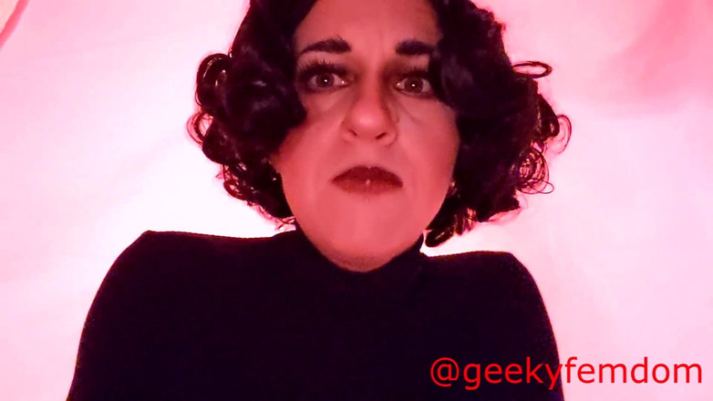 Geeky Femdom: Rädsla terapi med Lenny skuggdrottningen