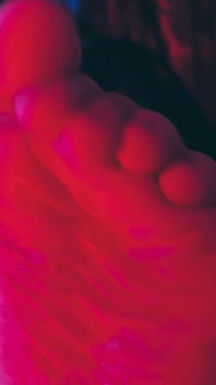 BBW Foot Worship: Morrigan's Sensual Stocking & Sole Tease