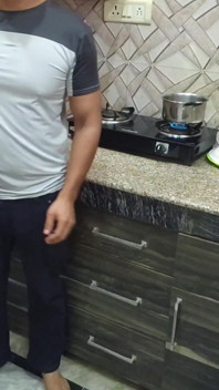 Indian Desi Bhabhi Fucked Hard by Her Devar First Time in Kitchen