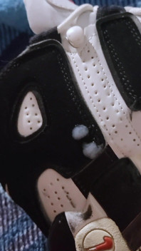 Young Football Player Jerks off and Cums on Sneakers