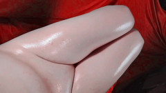10 Red Juicy Oiled White Femboy Very Horny Scene with Passion Ambiance thumbnail