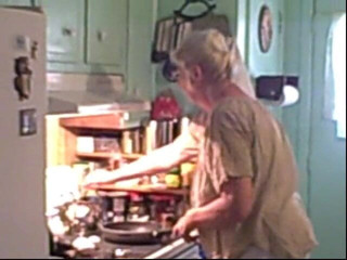 BBW nurse Vicki adventures with friends: Sexy Dutch girl milf gilf cooks breakfast