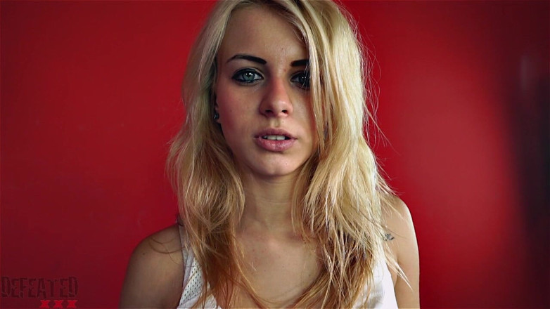 Defeated.xxx: Wreed worstelen plan wordt vernietigd door kutbreken dat haar offline...