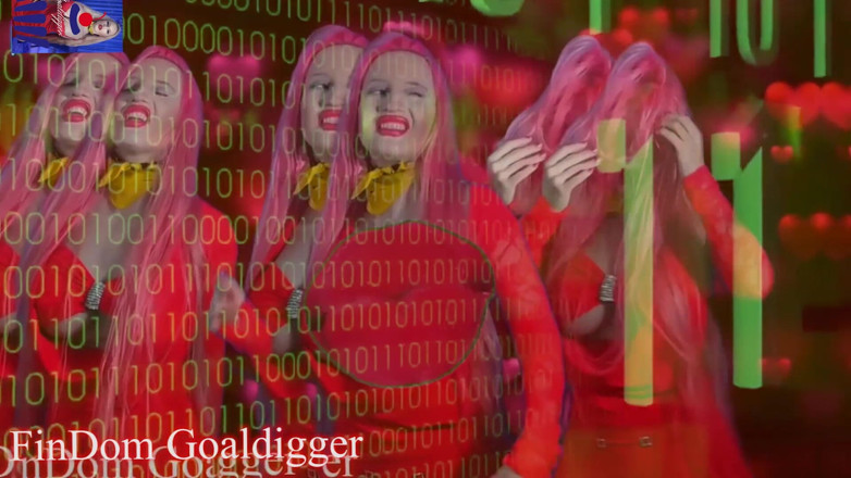 FinDom Goaldigger: Głupia transformacja dziwki