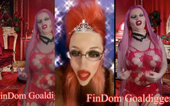 FinDom Goaldigger: 每月付薪税 JOI