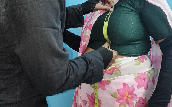 SneakyManner48: ドレステーラー、客とのホットセックス、デシのホットサリーファック