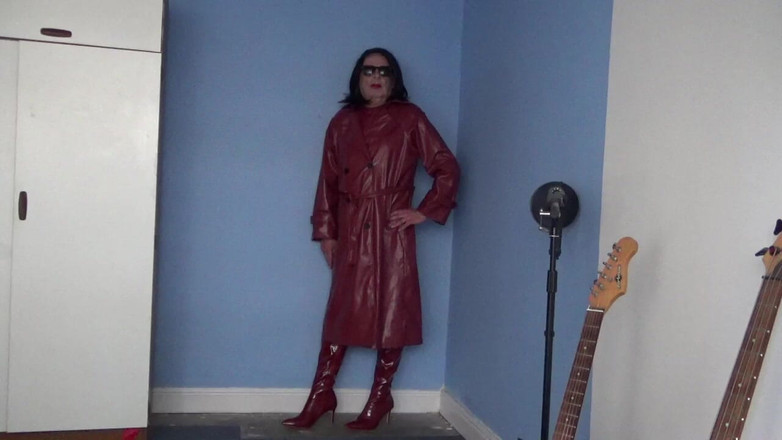 Leather Kirsten: Skóra bordowa