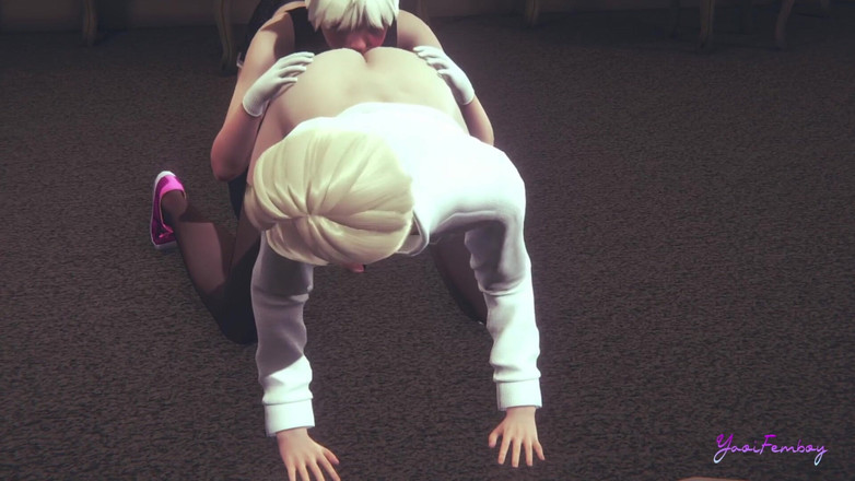 Yaoitube: ヤオイ・フェムボーイ - キトゥンとレオ・アナリングス、そしてセックス