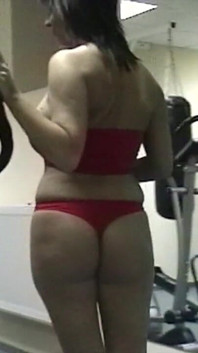 Kora Kryk hård träning på gymmet
