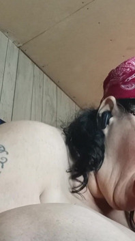 Sycking Her Pussy Juices off That Monster Hand