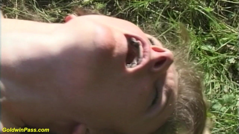 Mountain Fuck Fest: Horny Blond Mountain Girl