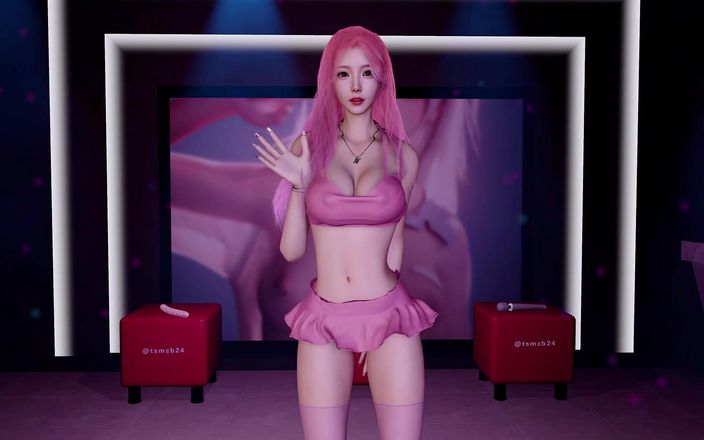 Why fuck so hard: 3D fofa asiática bebê dança para você