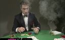 XXX-Vintage: Blowjob under the poker table