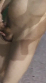 Nude mijo e porra ao ar livre