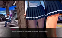 Futa's World of Ntr Futanari Hentai Game Pornplay Ep.4 Cheating on Her Boyfriend at the Library!