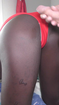 Red Bikini Ebony Teen Slut Takes White Cock and Unprotected Load