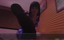Porny Games: Тени желания: Красная комната Шамандева - подруга теряет девственность с ебарем с большим черным членом, согласие бойфренда
