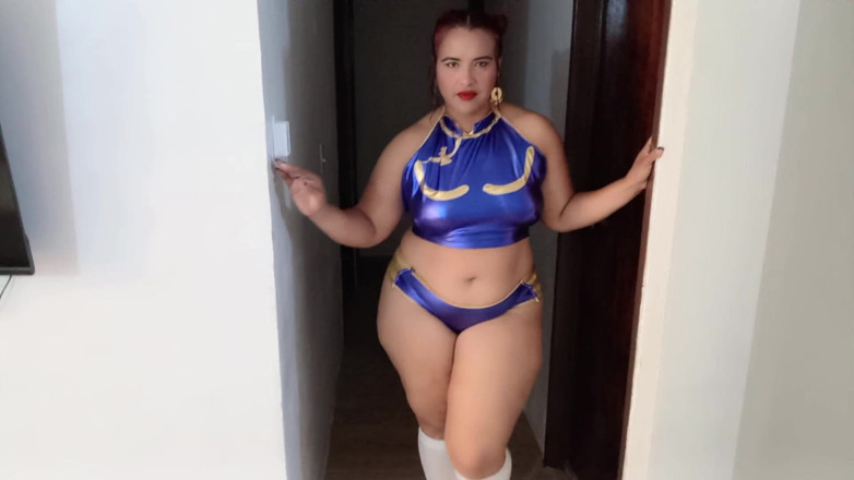 Gina Halime: Street Fighter's Chun Li Gets Cocked in All His Holes