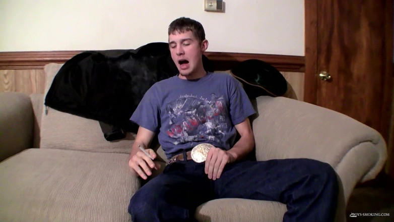 Boys Smoking: 牛仔 Ty Smoke &amp; stroke