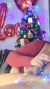 Mama Claus Drinking Her Delicious Milk
