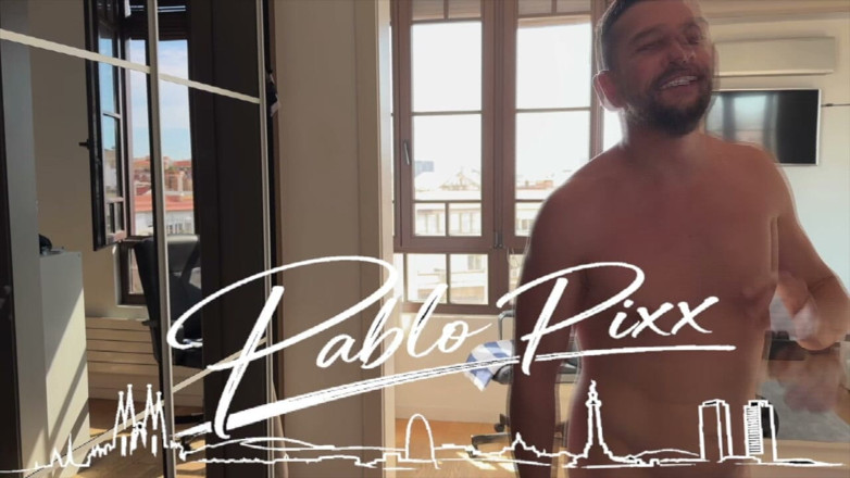 Pablo Pixx: Hung Italian Wakes up Hard and Cums Big