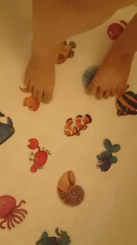 Stepping on My Fishies