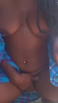 Rubbing Fingering My Hairy Pussy Squirting Cumming Hard Outdoors