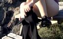 Italian swingers LTG: Prostituta de Genoa é filmada enquanto se masturba na floresta - Exposições...
