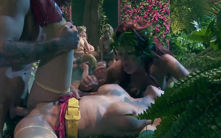 Fetish Desire: Fairies fucked in the garden