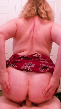 Topless MILF Lets Stepson Use Her Pussy