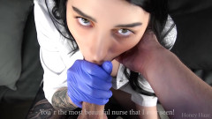 Honey Haze: Wizyta u lekarza zamienia się w obciąganie.honey haze