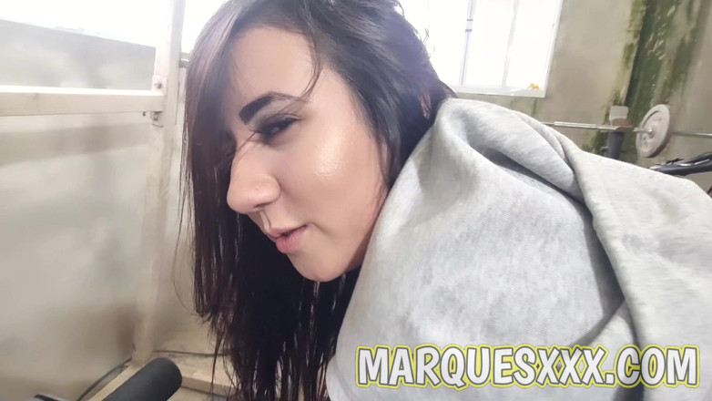 marquesxxx1: Těžký anální trénink s Natty Hot v posilovně