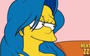 Hentai ZZZ: Marge deseo insaciable