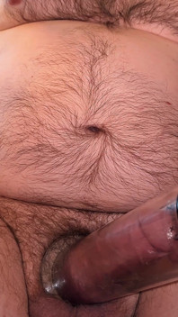 Pump Your Cock with Stepdad! Fat Hairy Boner Edging Cumming