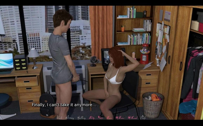 EroticKrisso: 私のルームメイト-赤毛ティーンは激しく犯さ