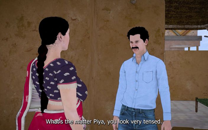Piya Bhabhi: 小嫂觉得渴望鸡巴，姐夫通过操她来满足她的饥饿