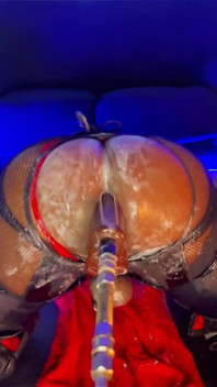 Creamy Butt Machine Fuck