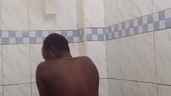 Pissing in the Toilet Riding 12 Inch Dildo