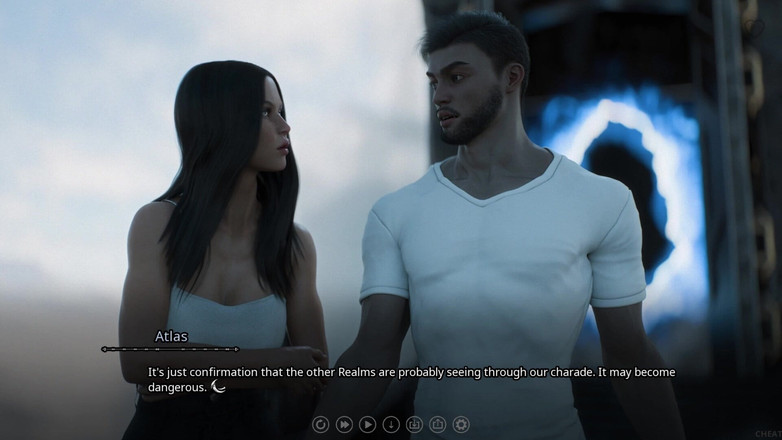 3D Cartoon Porn: Yedi realms 30 Atlas cadıların kraliçesi Arianne (sfw) ile tanışıyor