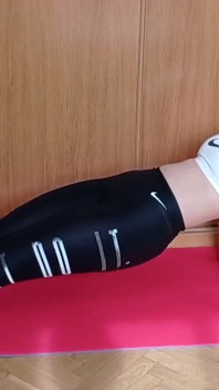 Yoga Pants Session and Latex Gloves in My Pussy