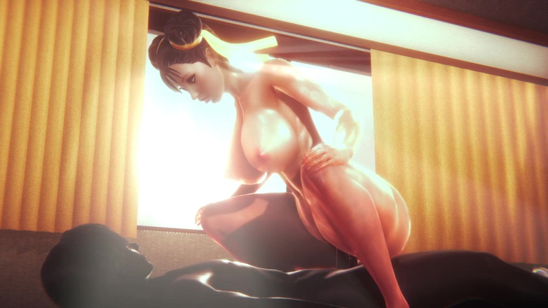 Slifer: Chun-li fute o pulă neagră mare