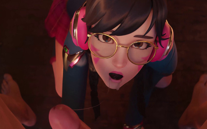 Orlikx: D.va 나쁜 소녀 클럽 야간 근무 - 고객 질싸 섹스 - 오버워치 3D 헨타이
