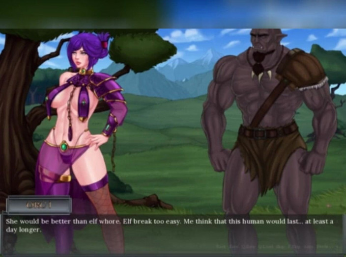 3DXXXTEEN2 Cartoon: Sabia osvobodí Elf Mága. 3D porno kreslený sex