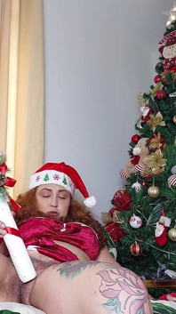 Stuffed Like a Christmas Turkey with BBC - 100% Anal