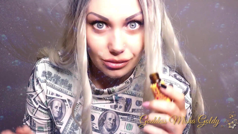 Goddess Misha Goldy: Hitung mundur mani muncrat financial-intox dan JOI! Apakah aku akan...