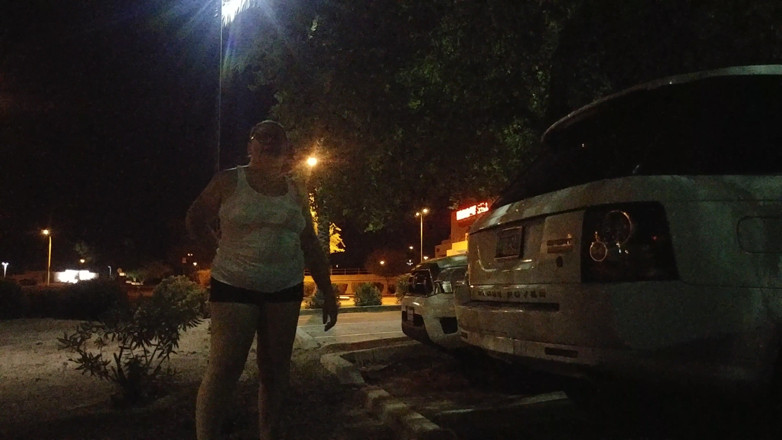 Rendezvousing Assets: Gruesa Grandota Esposa Diversión En Público